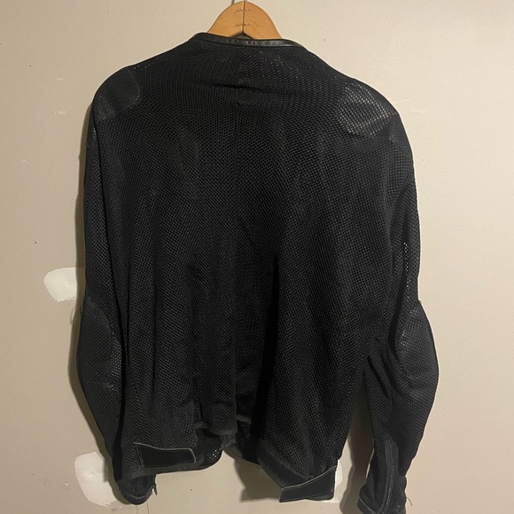 vintage made in usa πΊπΈ vanson mesh moto skeleton jacket π₯ π¨ - Picture 9 of 11